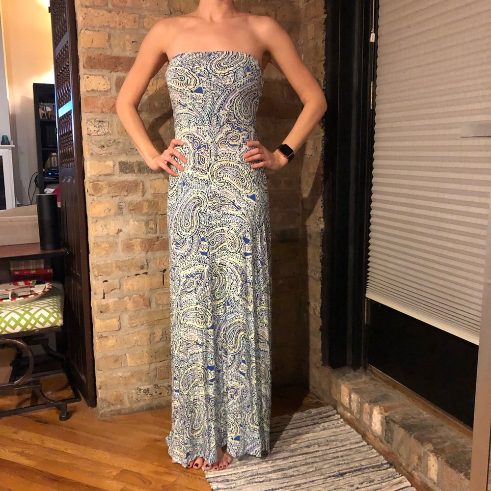 Paisley Maxi Dress